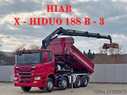SCANIA G 450 Kipper*HIAB X - HIDUO 188 * 8x4*TOPZUSTAND