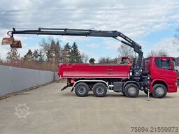 SCANIA G 450 Kipper*HIAB X - HIDUO 188 * 8x4*TOPZUSTAND