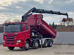 SCANIA G 450 Kipper*HIAB X - HIDUO 188 * 8x4*TOPZUSTAND