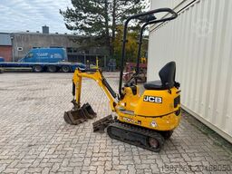 JCB 8008 CTS, 2021 BJ, 985BH, 3 x Löffel