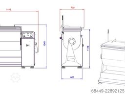 Barsso Peddelmenger 200 L., Type Barmix 200 D