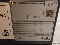 Atlas Copco QES 105 JD ST3 Valid inspection, *Guarantee! Diese