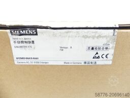 Siemens 6FC5403-0AA10-0AA1 Handheld Terminal SN T-C21066923