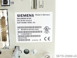 Siemens 6FC5410-0AY03-1AA0 SN ST-U52049213 generalüberholt mit 24 Mon. Gwl.