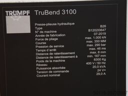 TRUMPF TRUBEND 3100 X