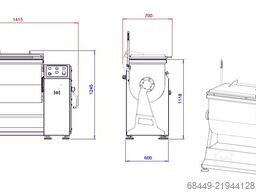 Barsso Peddelmenger 200 L., Type Barmix 200 D