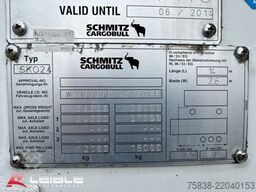 SCHMITZ CARGOBULL SKO 24*Carrier Vector1850*Doppelstock*Trennwand*