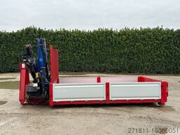  CONTAINER SCARRABILE NUOVO A PIANALE CON GRU