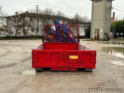  CONTAINER SCARRABILE NUOVO A PIANALE CON GRU