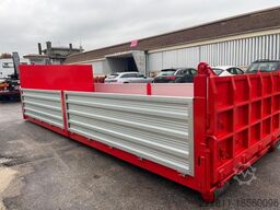  CONTAINER SCARRABILE NUOVO A PIANALE CON SPONDE