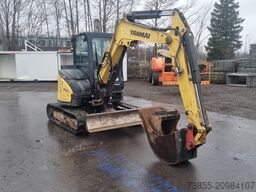 Yanmar VIO 57-6A with 3 excavator buckets