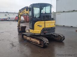 Yanmar VIO 57-6A with 3 excavator buckets