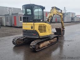 Yanmar VIO 57-6A with 3 excavator buckets