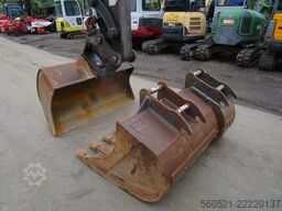 Volvo ECR88D - Powertilt + hydr. Schnellwechsler + 3 Löf