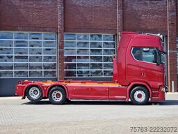 Scania S580 V8 NGS Highline 6x2 - AJK Hydrolift hook -...