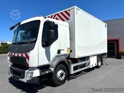 VOLVO FL12.240L-KOFFER-WERKSTATTWAGEN-KRAN HIAB-163TKM