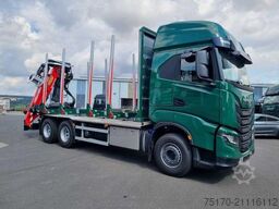 Iveco X-WAY AS300X57ZP ON+ 6x4 Palfinger Epsilon M12 Z