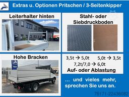 VOLKSWAGEN Crafter 50 3-S-KIPPER GESCHLOSSEN TEMP AHK KLIMA