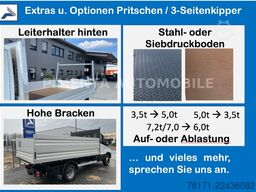 VOLKSWAGEN Crafter 50 3-S-KIPPER GESCHLOSSEN TEMP AHK KLIMA