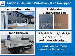 VOLKSWAGEN Crafter 50 3-S-KIPPER KISTE TEMPOMAT AHK KLIMA