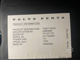 Volvo TWD1744GE - 825 kVA Generator - DPX-18886