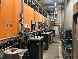 Complete operational powdercoat line 