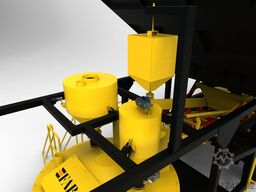 FABO Mobile Concrete Batching Plant 30 m3/h Mobile Concrete Batching Plant