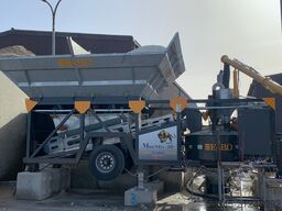 FABO Mobile Concrete Batching Plant 30 m3/h Mobile Concrete Batching Plant