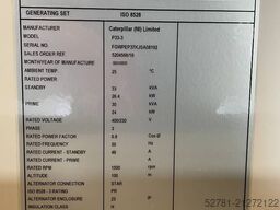 FG Wilson P33-3 - 33 kVA Genset - 125L Tank - DPX-16003-66