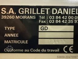 S.A. Grillet Daniel S.A. Grillet Daniel GD 720 x 3.000, 2013