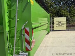 Container Vertrieb Chemnitz Abrollcontainer Spantenfrei mit Klappnetz
