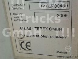 MERCEDES-BENZ Actros 1841 / 4X4 ALLRAD / Kipper+Kran /WENIG KM