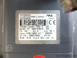 KUKA 1FK7081-5AZ91-1ZZ9-Z S04 Servomotor SN: YFVD50670691029