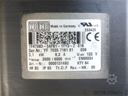 KUKA 1FK7083-5AF81-1YY3-Z S16 Servomotor SN: YFT035716101039