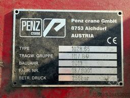 MERCEDES-BENZ Actros 2660 6x4 Holztransport mit Kran Penz 10Z8