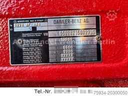 MERCEDES-BENZ 1224 AF SK LF16/12 4x4 ohne Heckpumpe orig 23tkm