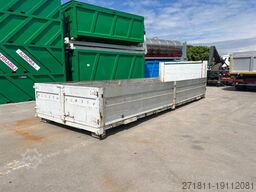 CONTAINER SCARRABILE USATO A PIANALE CON SPONDE