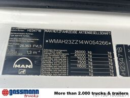 MAN TGA 26.360 6X2/4 BL, Vorlauf Lenk-Liftachse