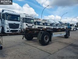 KRONE AZW 18 Anhänger, BDF Lafette, BPW, 2xStück