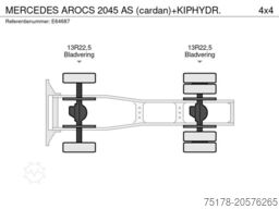 Mercedes-Benz AROCS 2045 AS (cardan)+KIPHYDR.