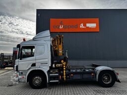 Scania P114-340 + HIAB 19-5 crane + remote / Euro-3 / ...