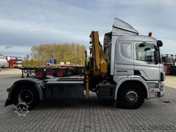 Scania P114-340 + HIAB 19-5 crane + remote / Euro-3 / ...