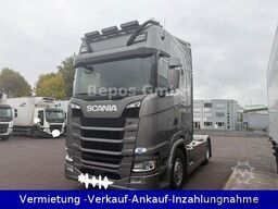 SCANIA Super-S 500 -Retarder,Leder,2x Tanks,