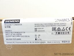 Siemens 6SL3120-1TE15-0AD0 Single Motor Modul 5A SN: T-R16252841 FS: B ungebr.