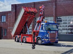 Scania R560 V8 8x4*4 - HIAB 244 K5 Crane / Kran / Grua...