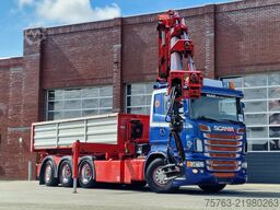Scania R560 V8 8x4*4 - HIAB 244 K5 Crane / Kran / Grua...
