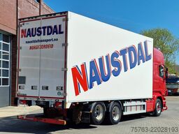 Scania R580 V8 Topline 6x2 - Box with sidedoors - Reta...