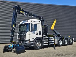 Scania G460 8x4*4 XT / PALFINGER EPSILON Q200 KRAAN + ...