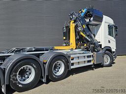 Scania G460 8x4*4 XT / PALFINGER EPSILON Q200 KRAAN + ...