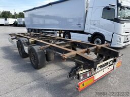 KRONE ZZ/DC07 TANDEM-LAFETTE, STANDARD,   BPW-ACHSEN, HECKABSTüTZUNG